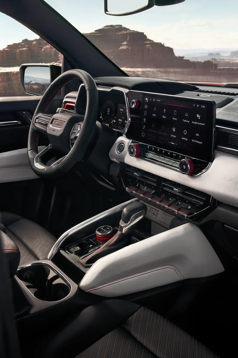 2026 GMC Canyon infotainment system at Action Buick GMC in DOTHAN AL